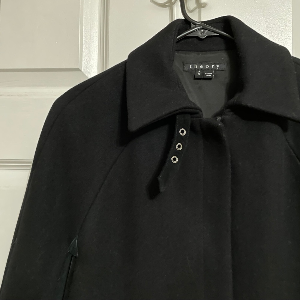 Theory “Danijo” structured poncho - Picture 7 of 7